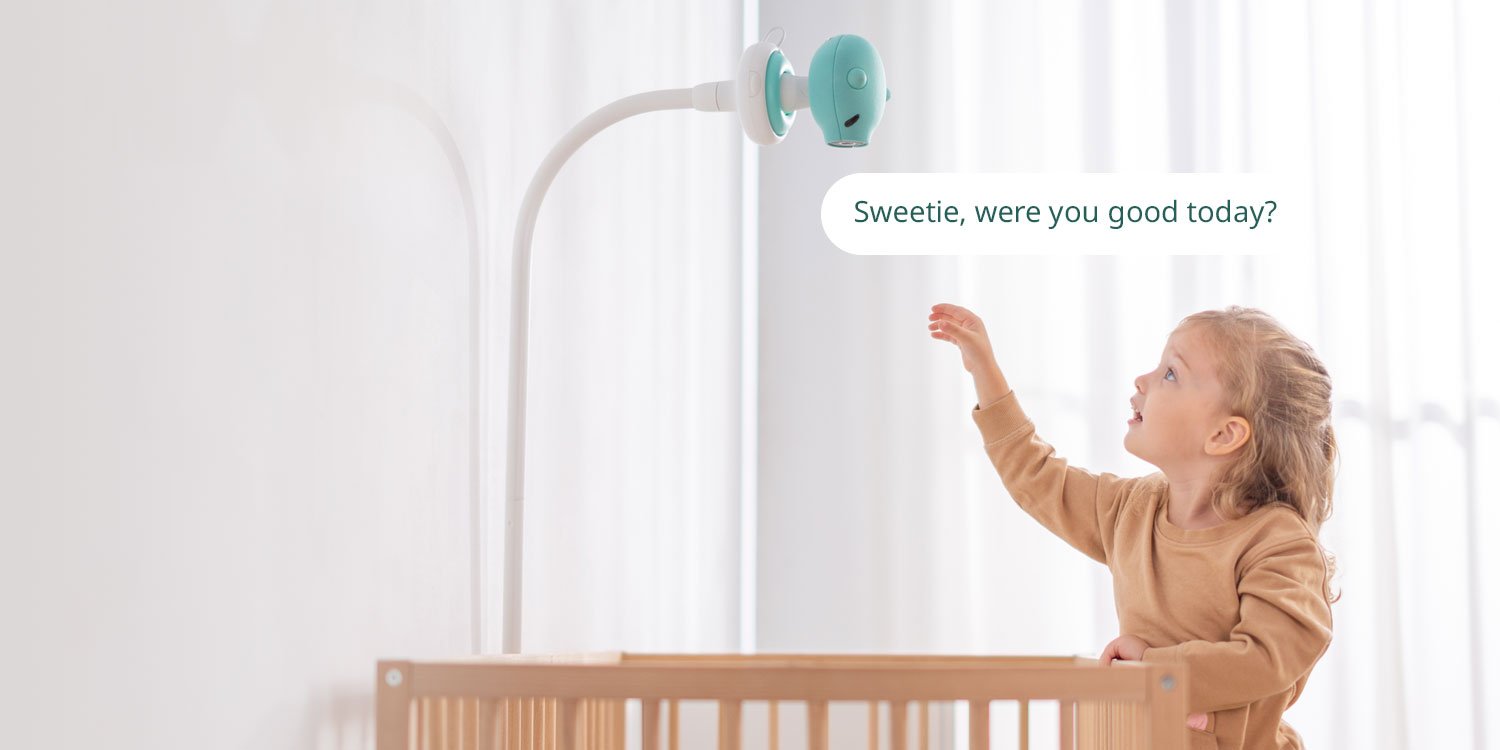 baby camera feature: music and intercom system