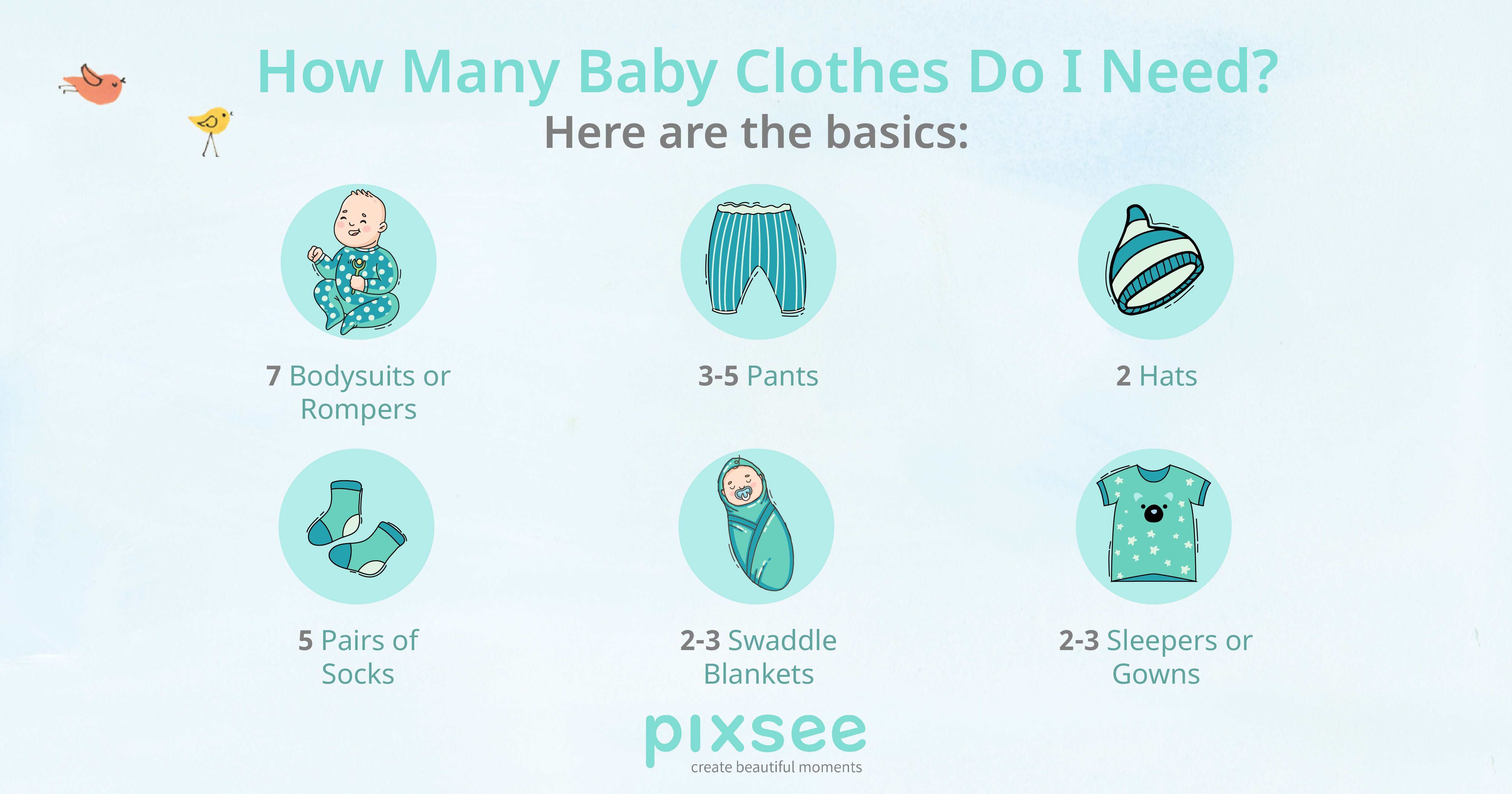 How Many Baby Clothes Do I Need?