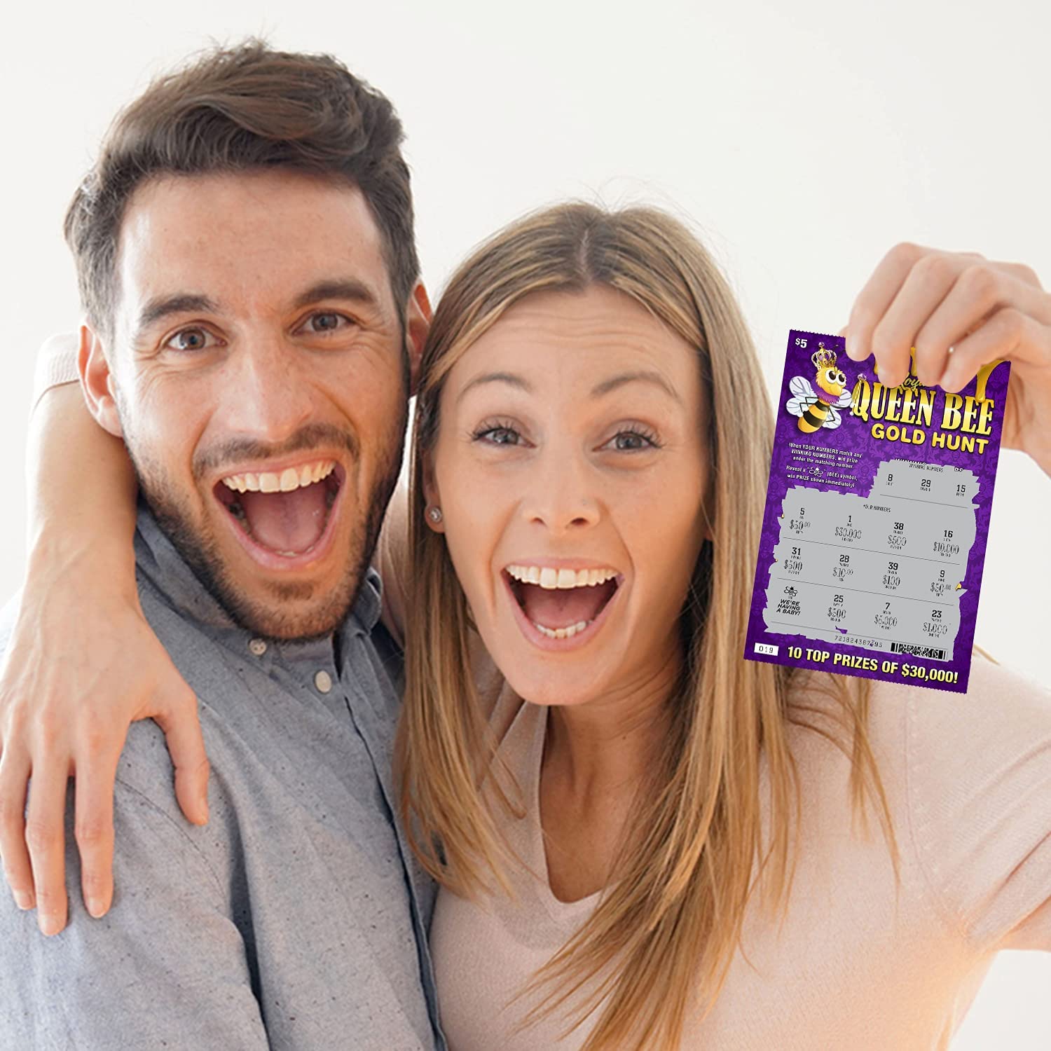 Scratch Off Pregnancy Reveal