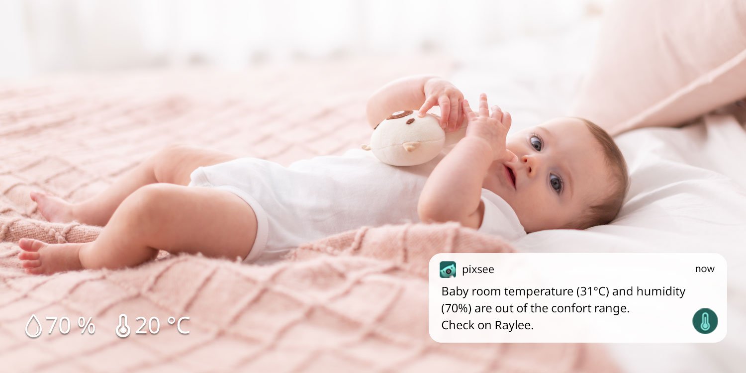 Keep Baby Comfortable With Pixsee